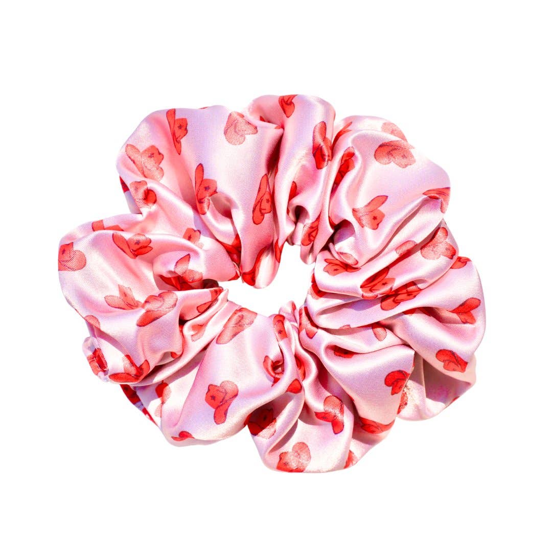 FORGOT MY HAT - Printed Silk Scrunchie
