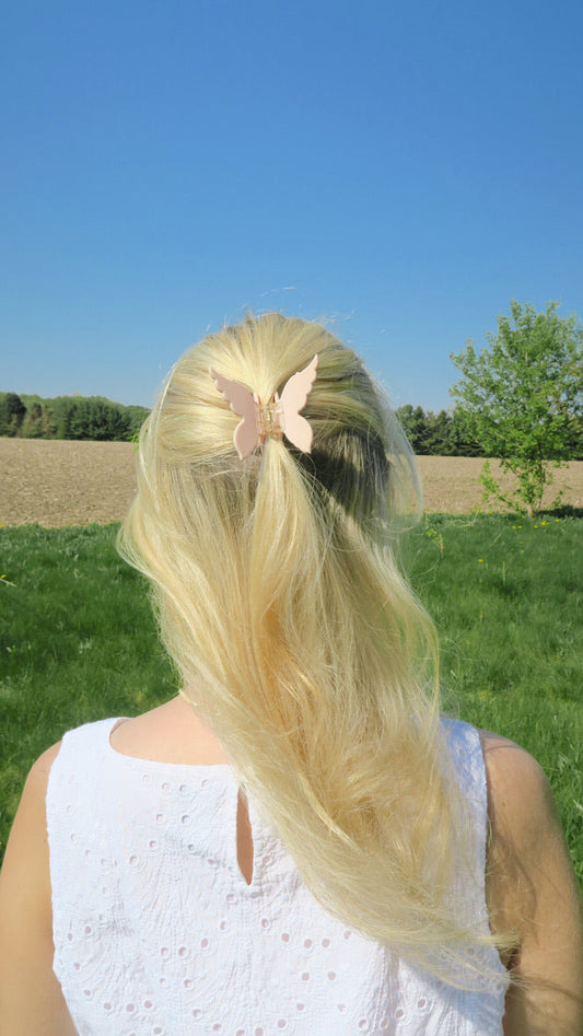 Butterfly Clip Pink