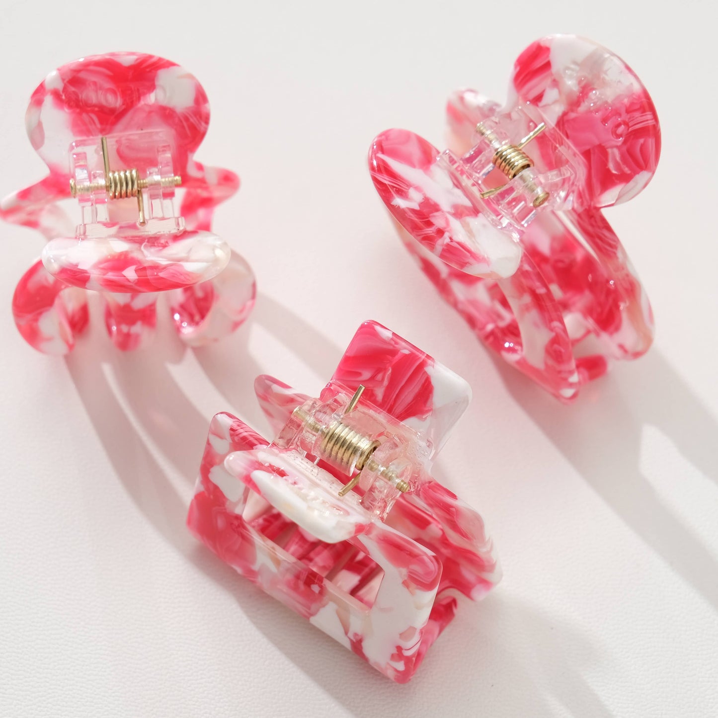 Crushed Peppermint | Mini Claw Clips