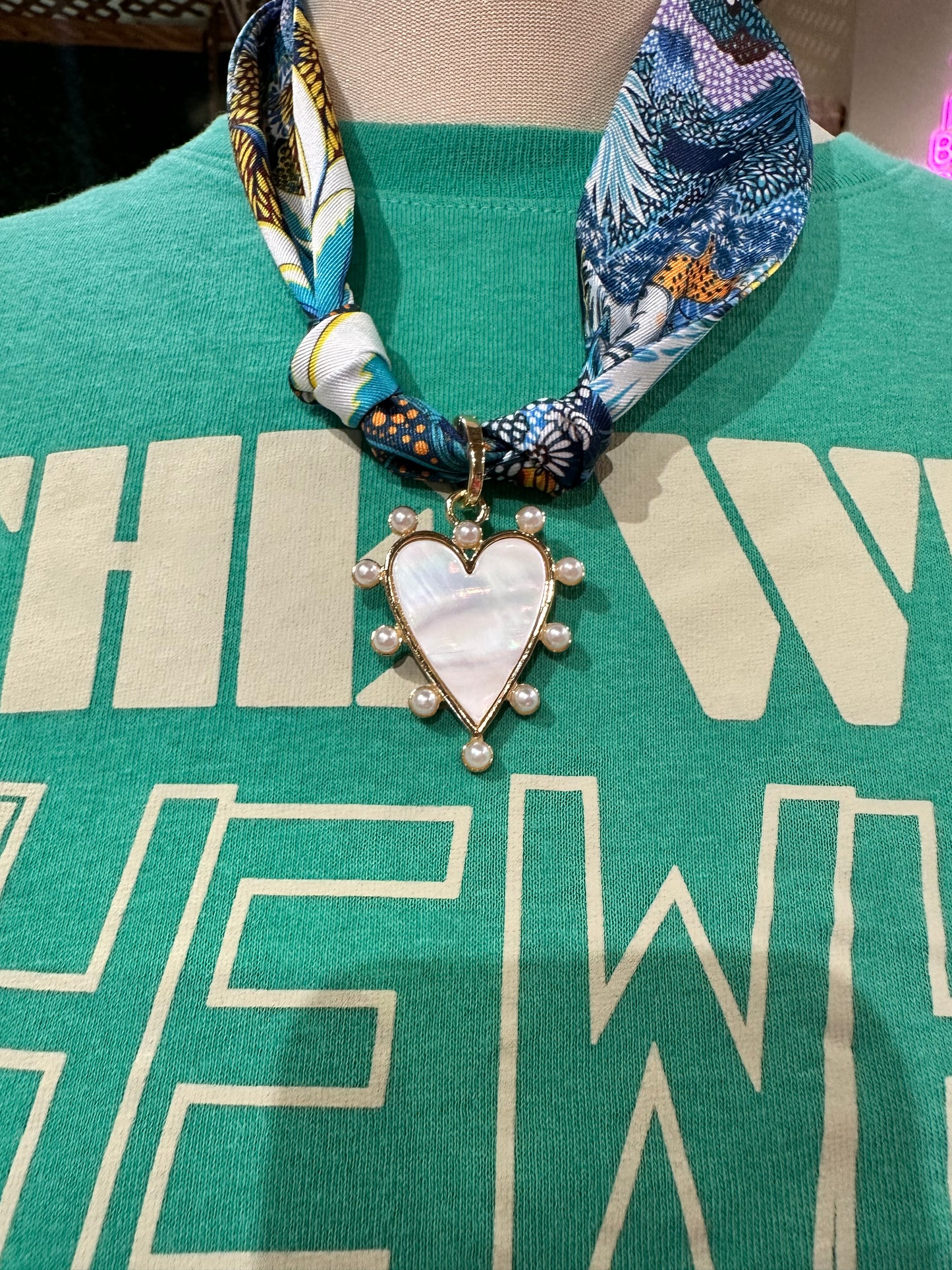 OOAK Scarf Necklaces