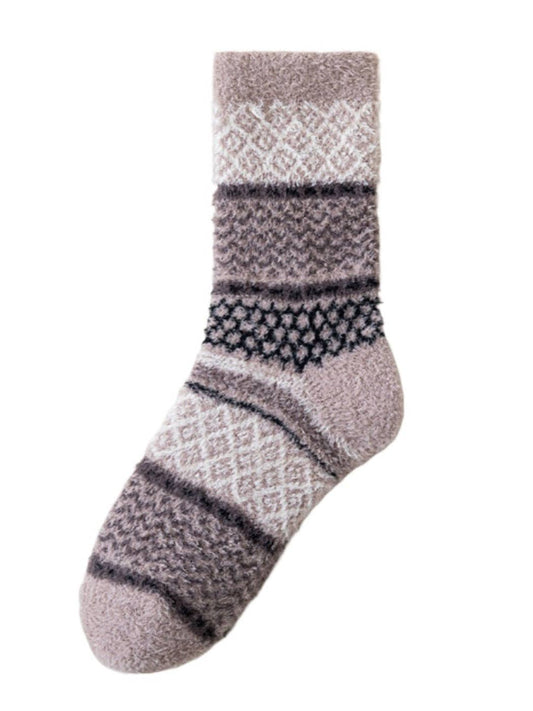 Cozy Cottage Mid-Calf Socks