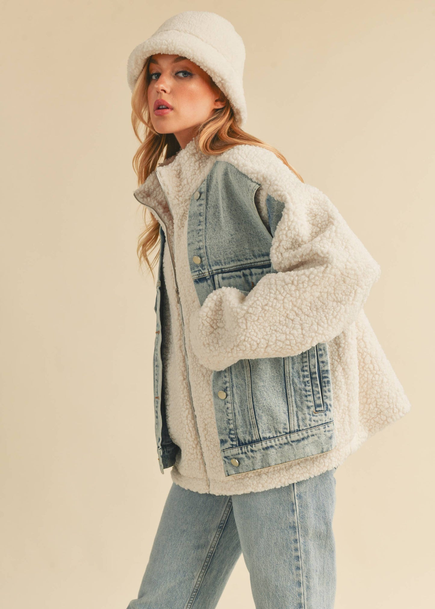 Dorian Sherpa Denim Jacket
