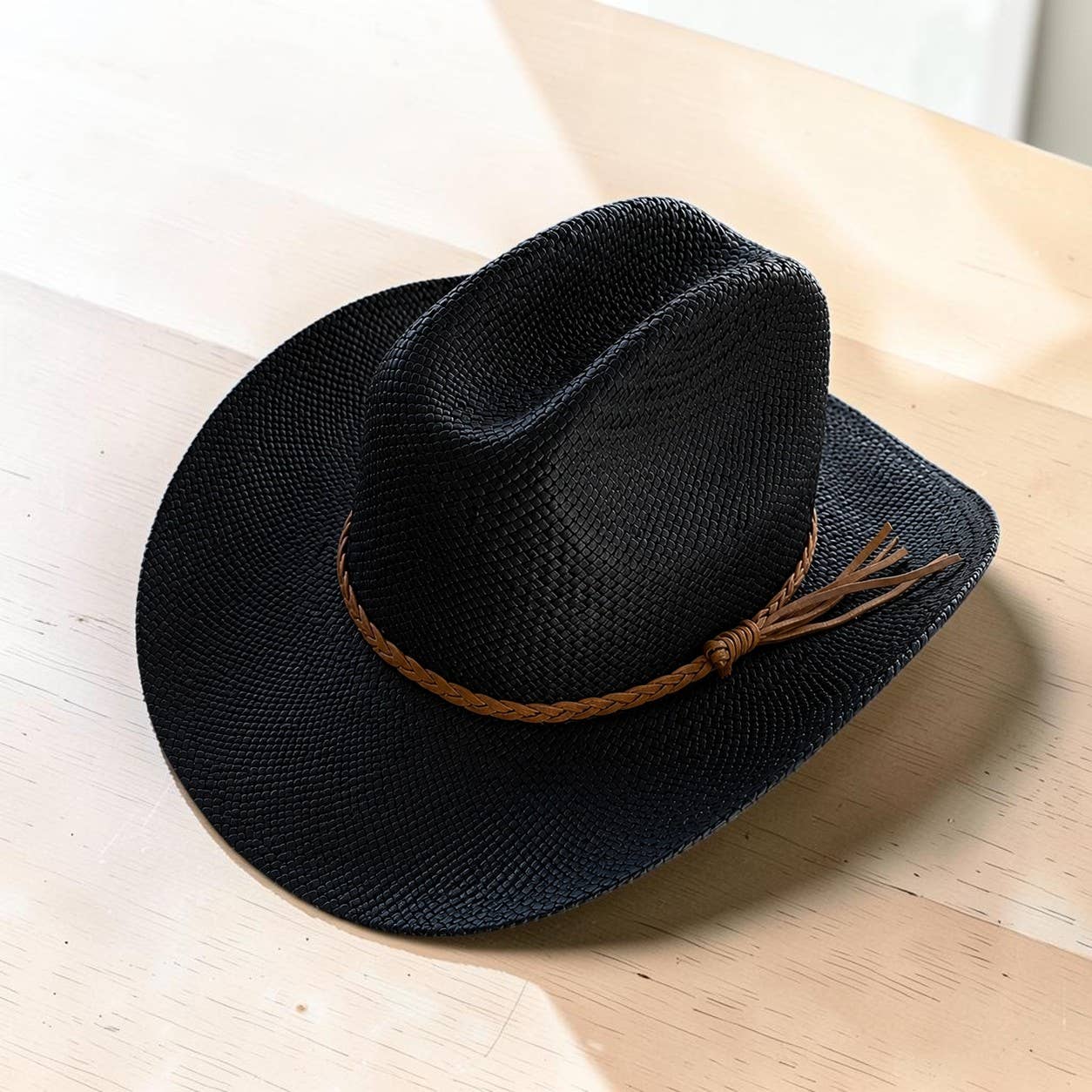 Western Straw Cowboy Hat