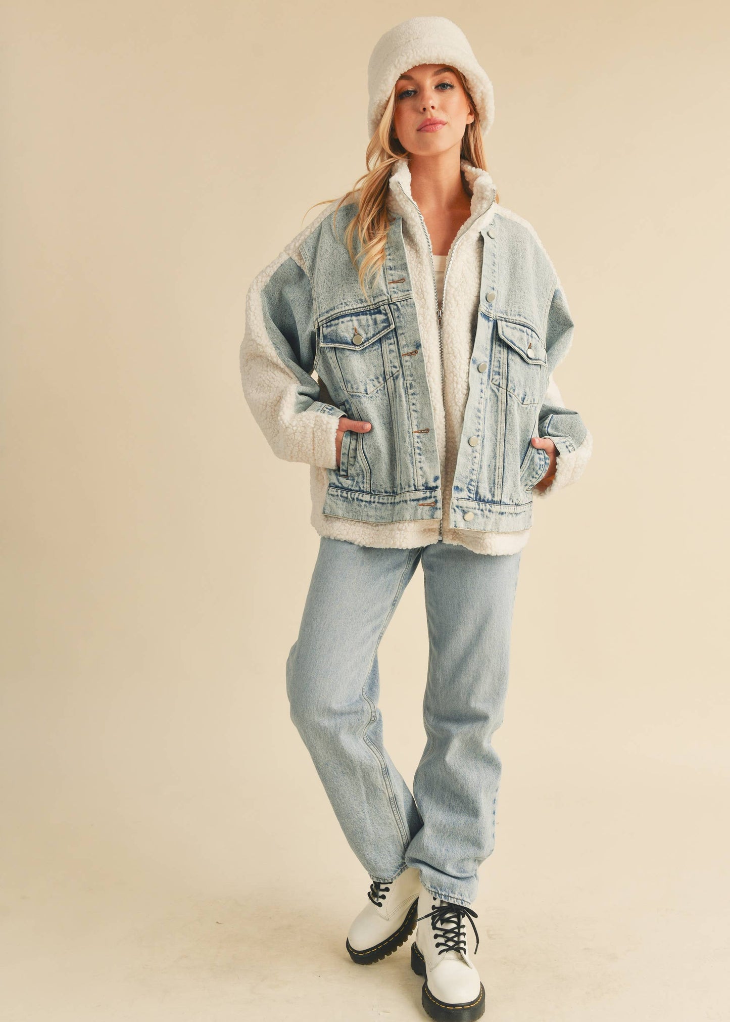 Dorian Sherpa Denim Jacket