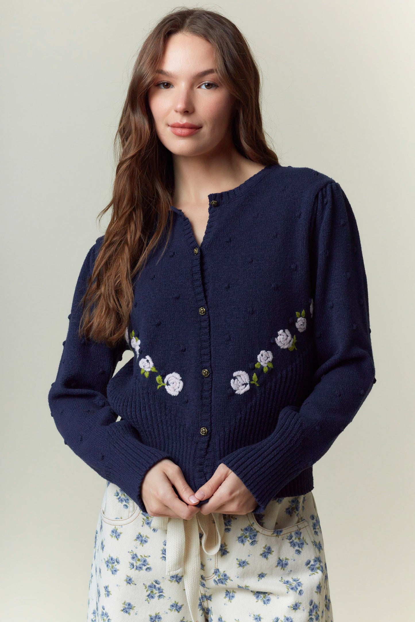 Midnight Rose Cardigan