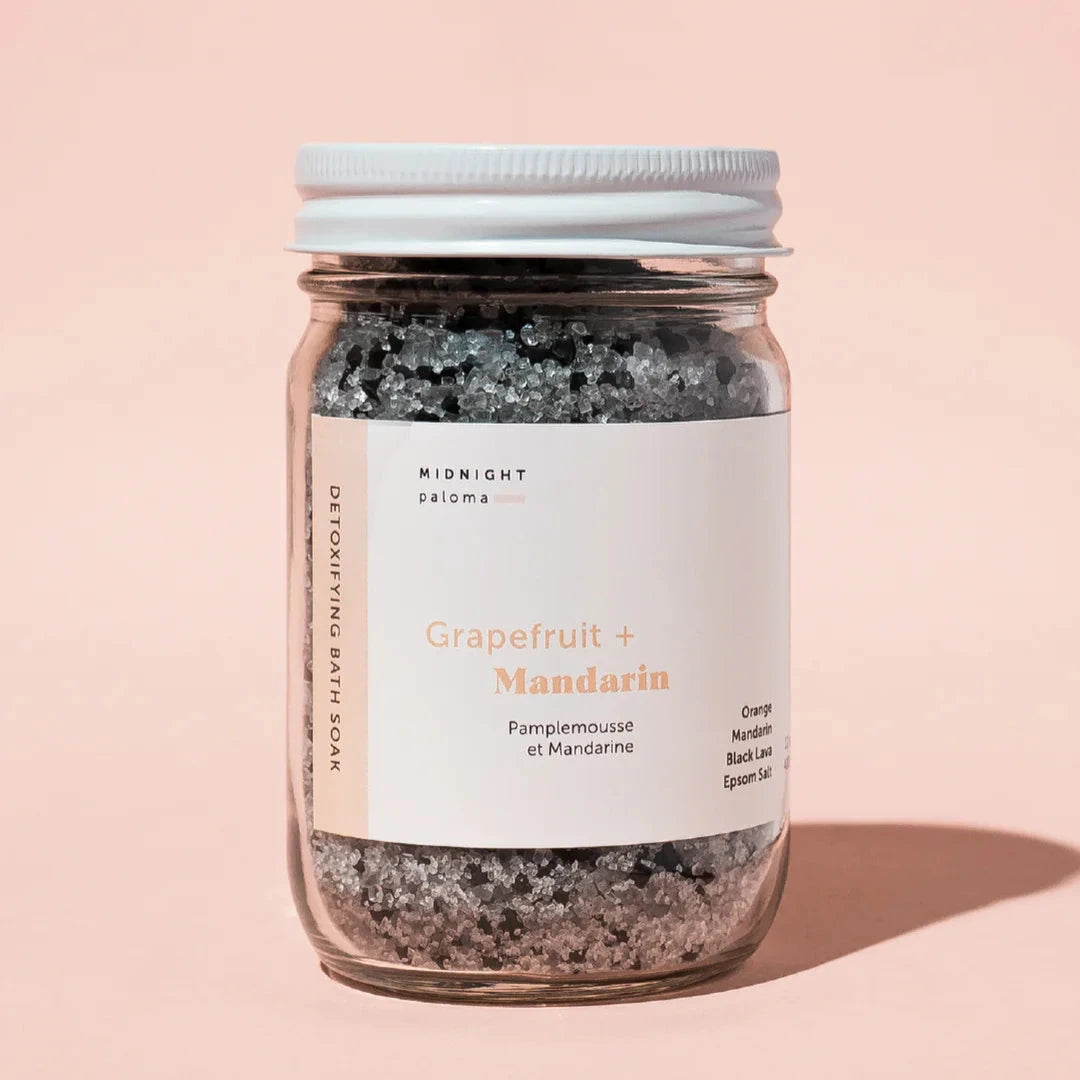 Midnight Paloma Detoxifying Bath Soak- Grapefruit and Mandarin