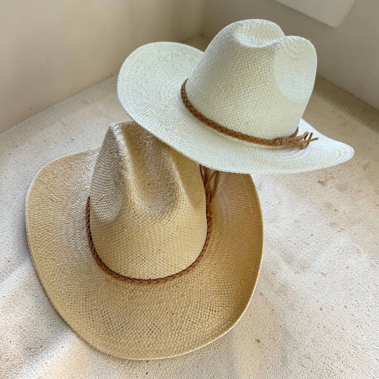 Western Straw Cowboy Hat
