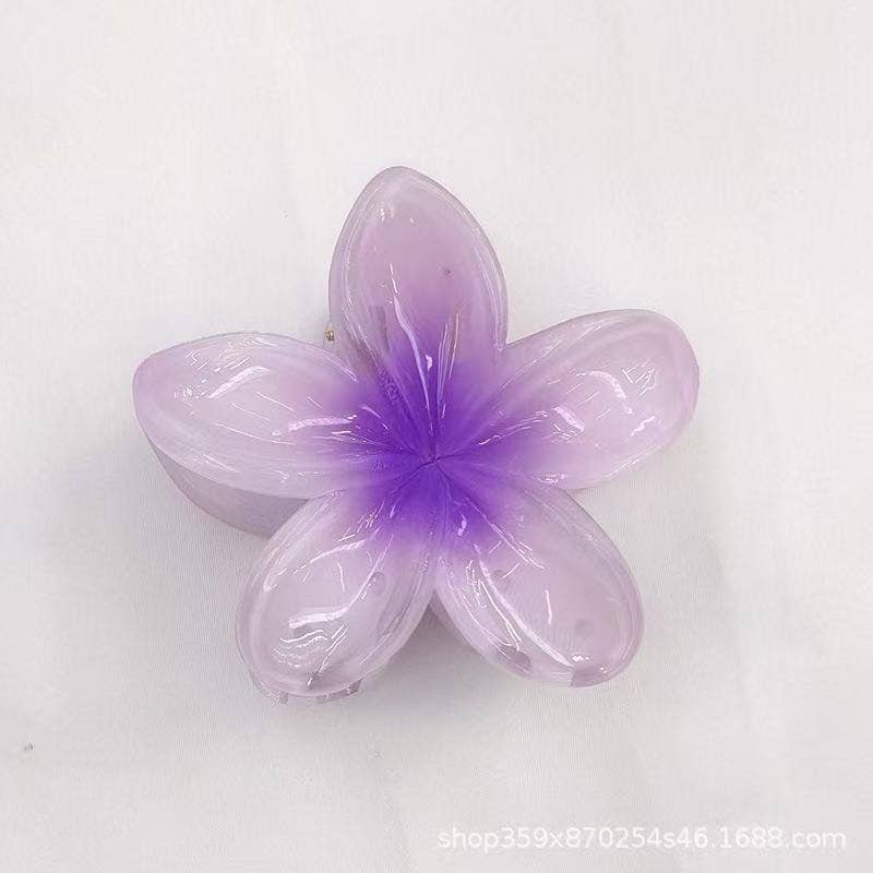 Ombré Blossom Hair Clip