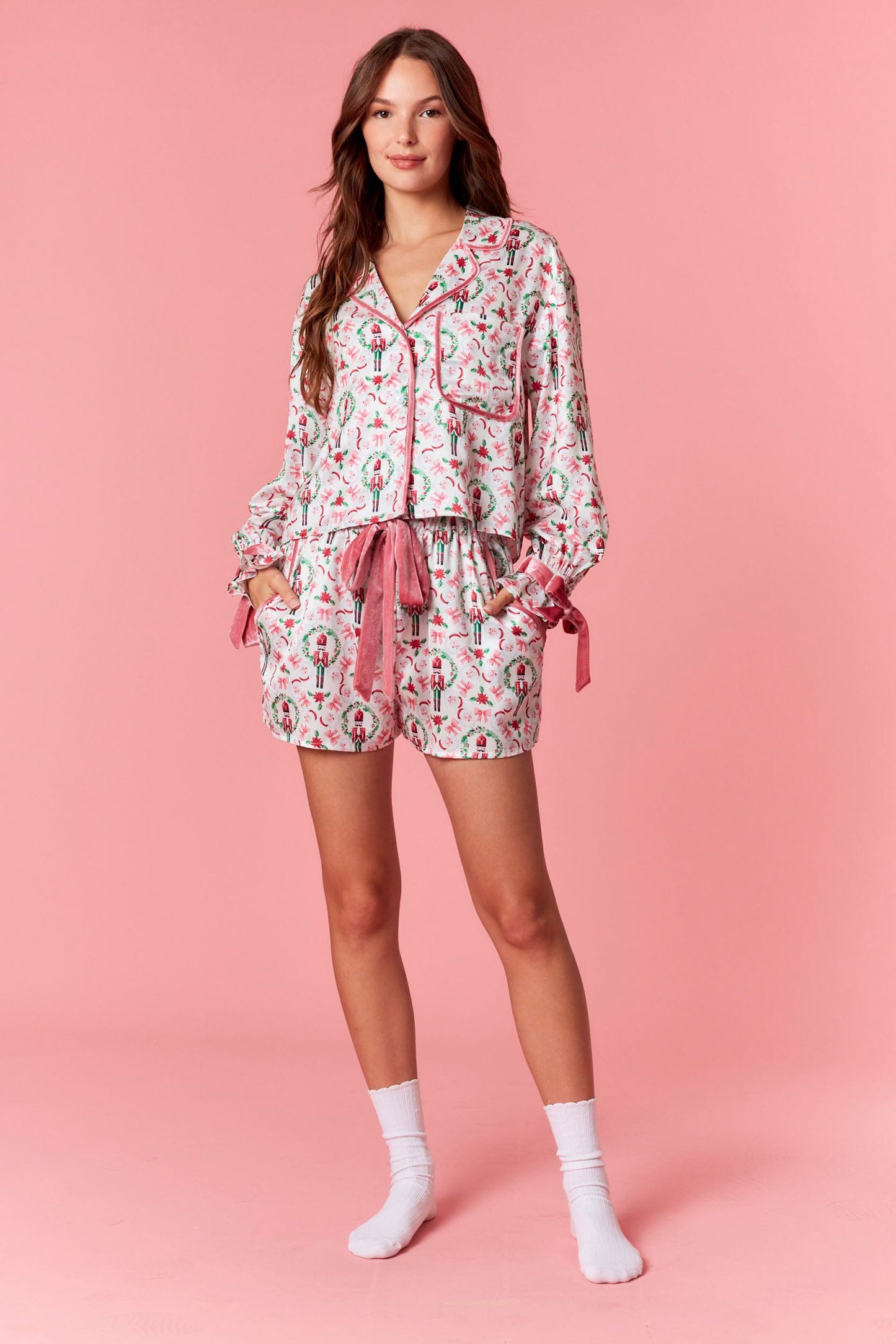 NEW!! Toy Soldier Satin Pjs