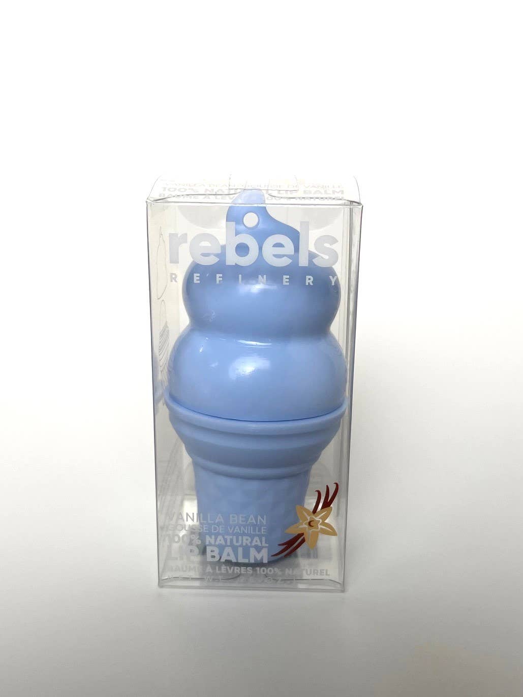 Blue Ice Cream Lip Balm 100% Natural: Blue / Sour Blue Raspberry