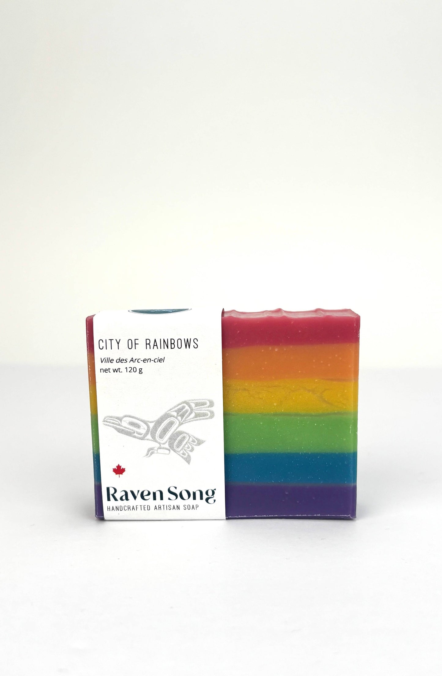 City of Rainbows Artwork Soap | Peppermint + Spearmint