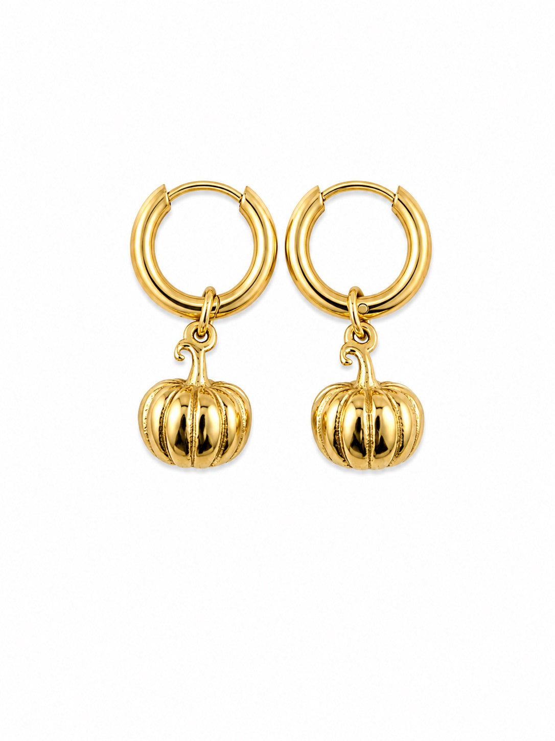 Limited Edition Six n Stone - Pumpkin Earrings