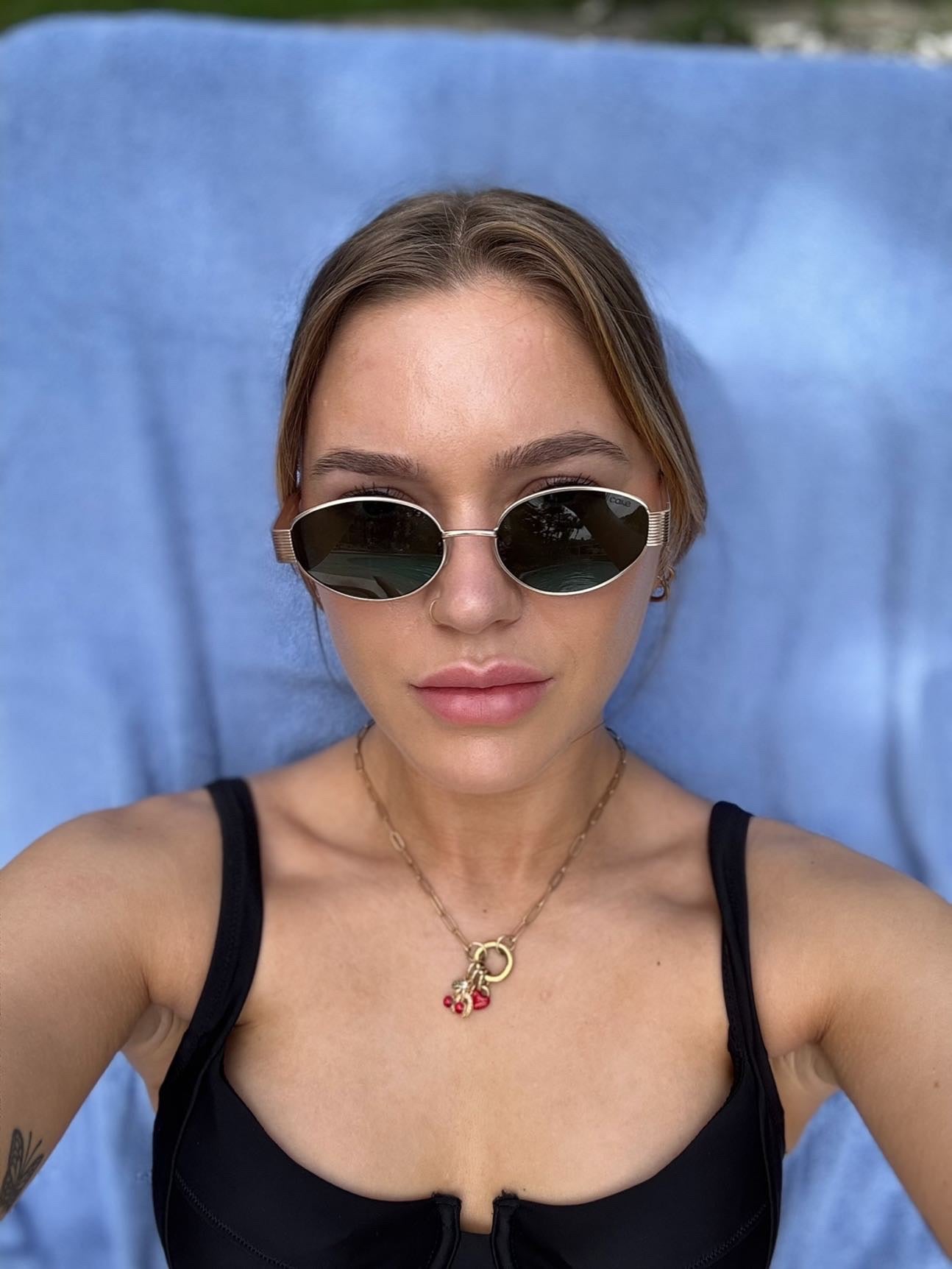 Limited Edition Dots and Baubles x Six n Stone Jewelry- Cherry Girl Necklace and Bracelet