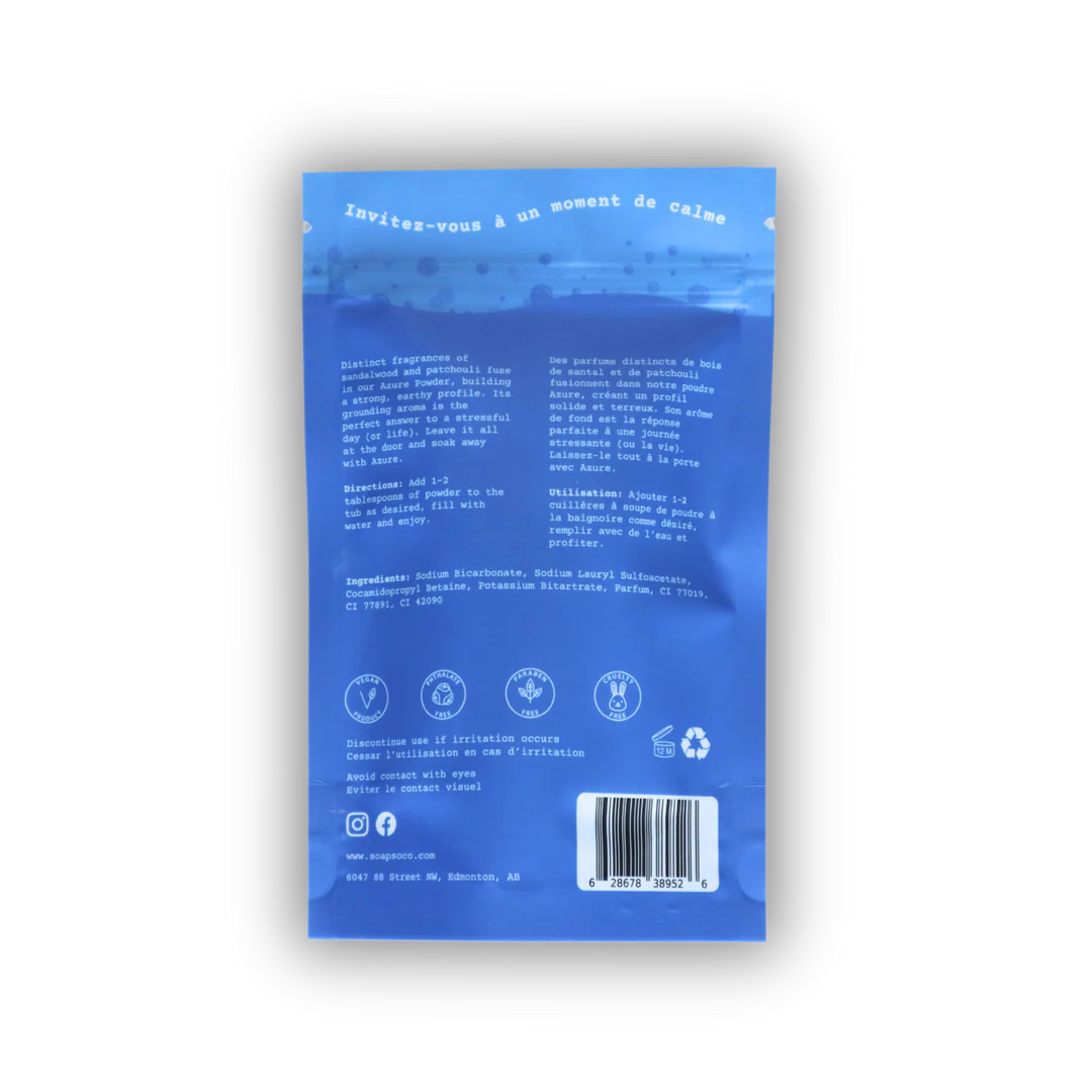 Soap So Co. Azure Bubble Powder