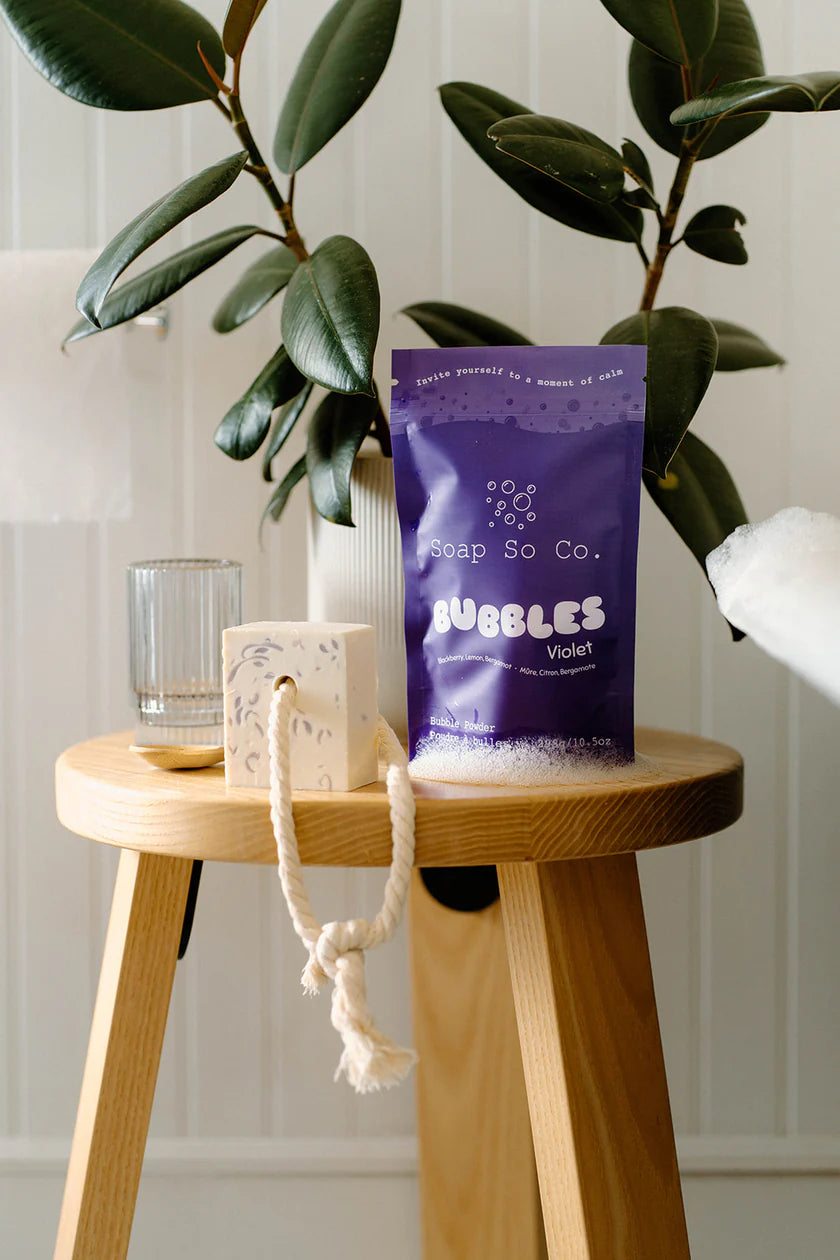 Soap So Co. Violet Bubble Powder