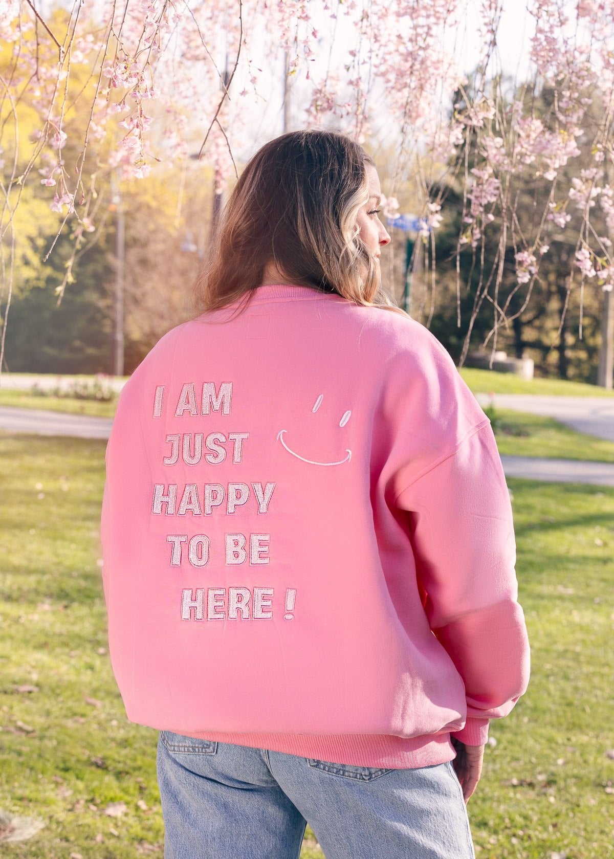 Happy To Be Here Crewneck