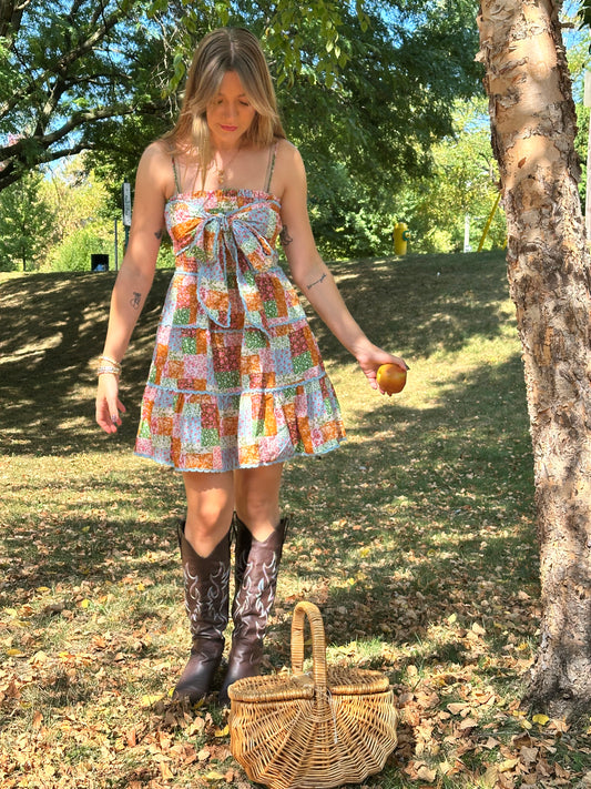 Peachtree Lane Mini Bow Dress