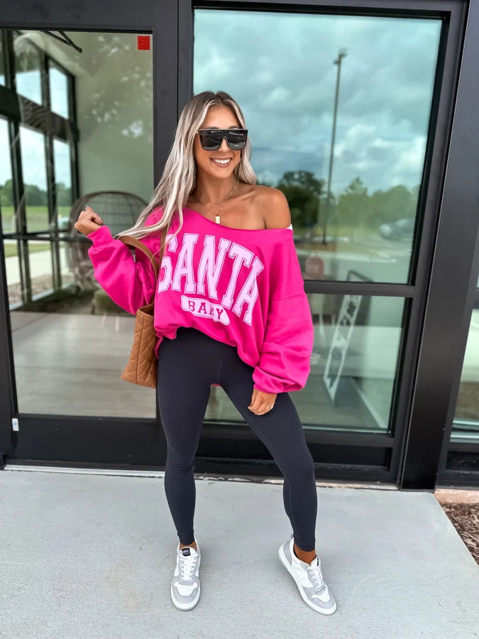 Santa Baby Cut Off Sweatshirt