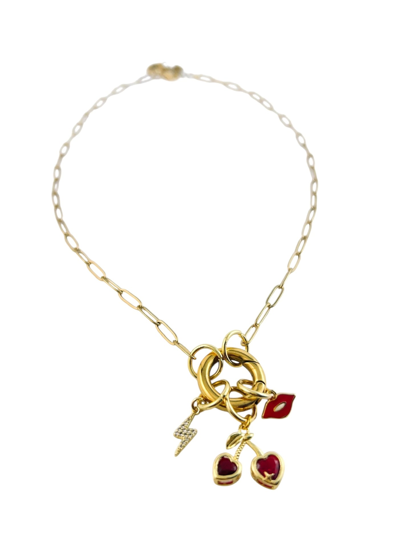 Limited Edition- Six n Stone x Dots and Baubles- Electric Heart Charm Collection