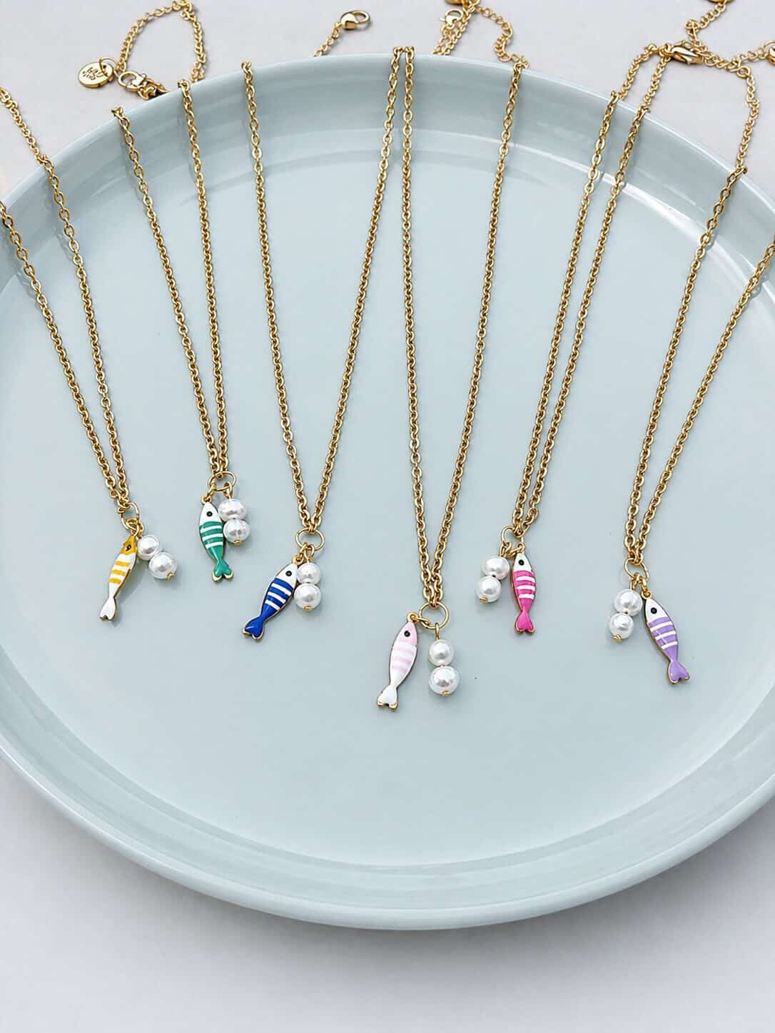 Dots and Baubles x Six n Stone Exclusive Charm Necklaces