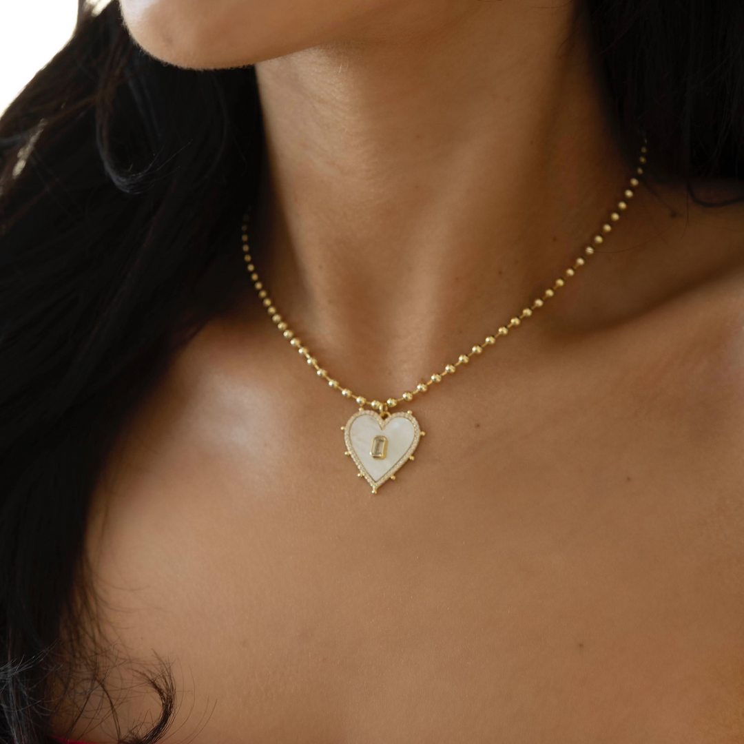Hailey Heart Necklace