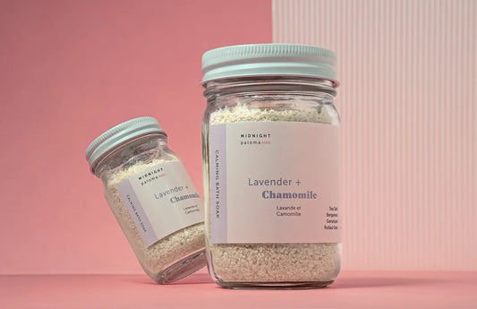 Midnight Paloma Detoxifying Bath Soak- Lavender + Chamomile