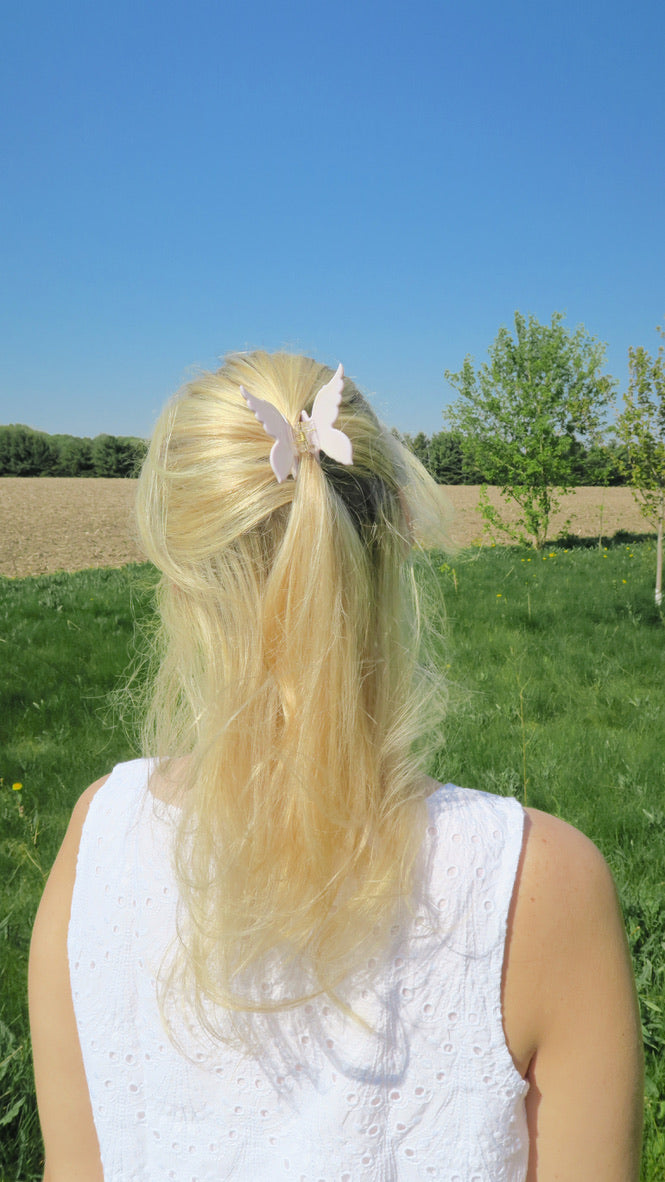 Butterfly Clip Purple