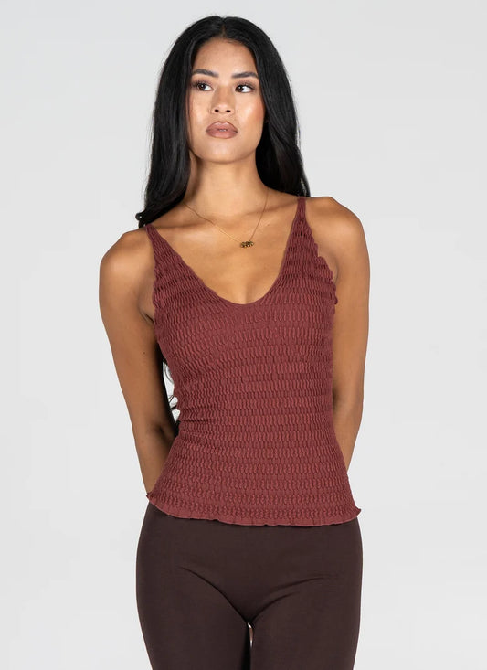 C'est Moi Smocked Cami