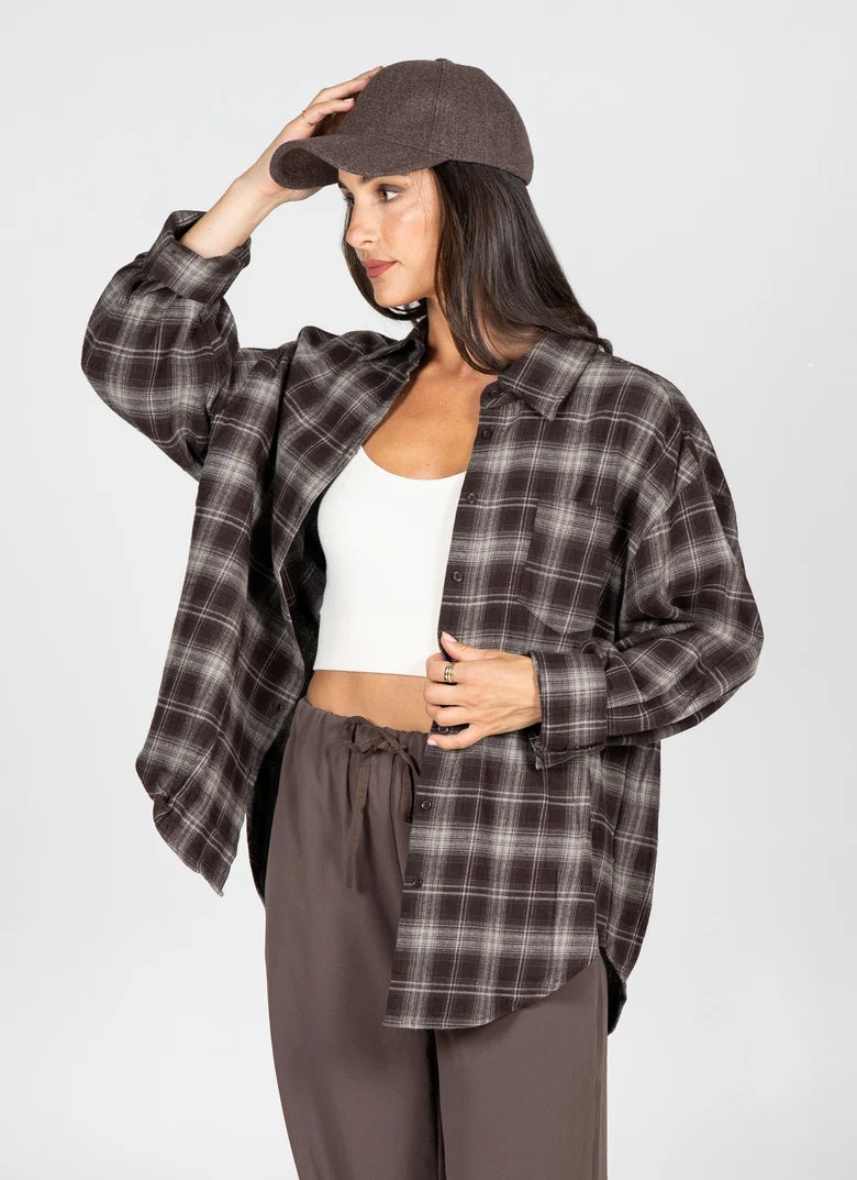 Ramona Plaid Flannel Shirt