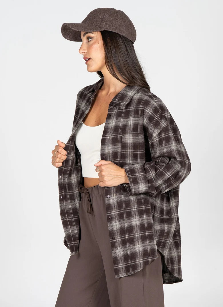 Ramona Plaid Flannel Shirt