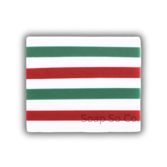 Candy Cane Soap