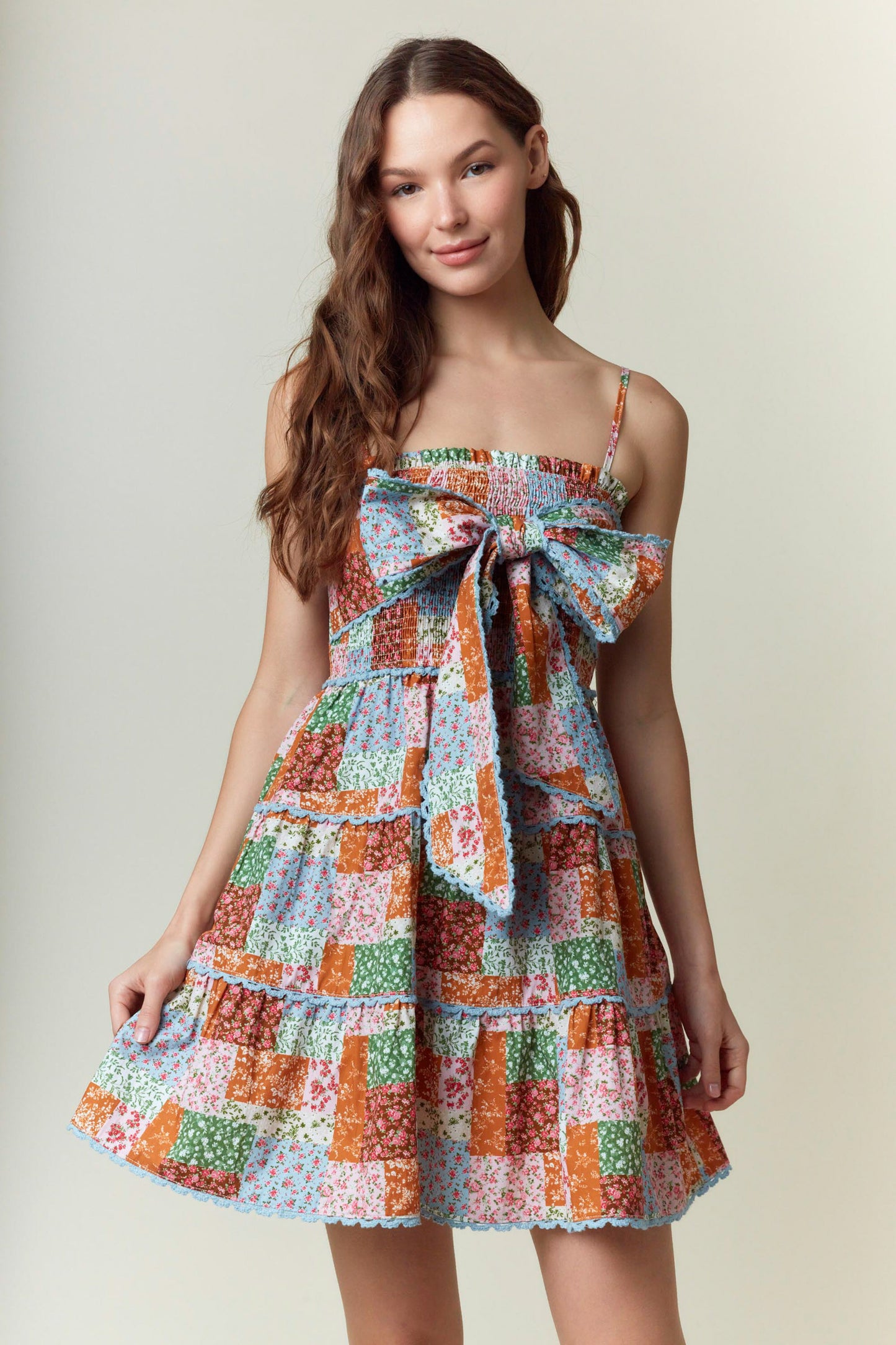 Peachtree Lane Mini Bow Dress