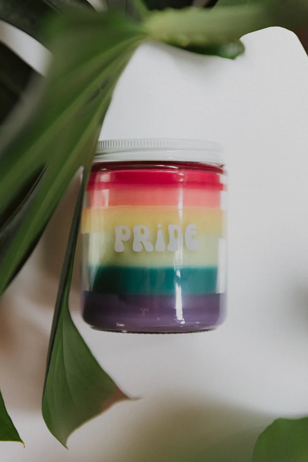 Wick + Bear - Pride Rainbow Candle