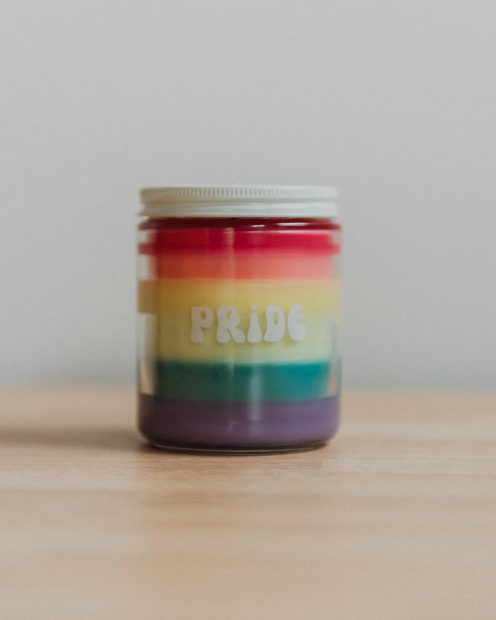 Wick + Bear - Pride Rainbow Candle