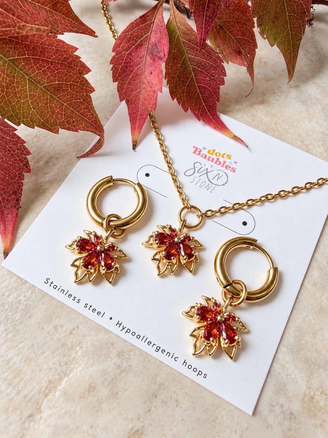 Exclusive Maple Leaf Collection- Made in London x Six n Stone