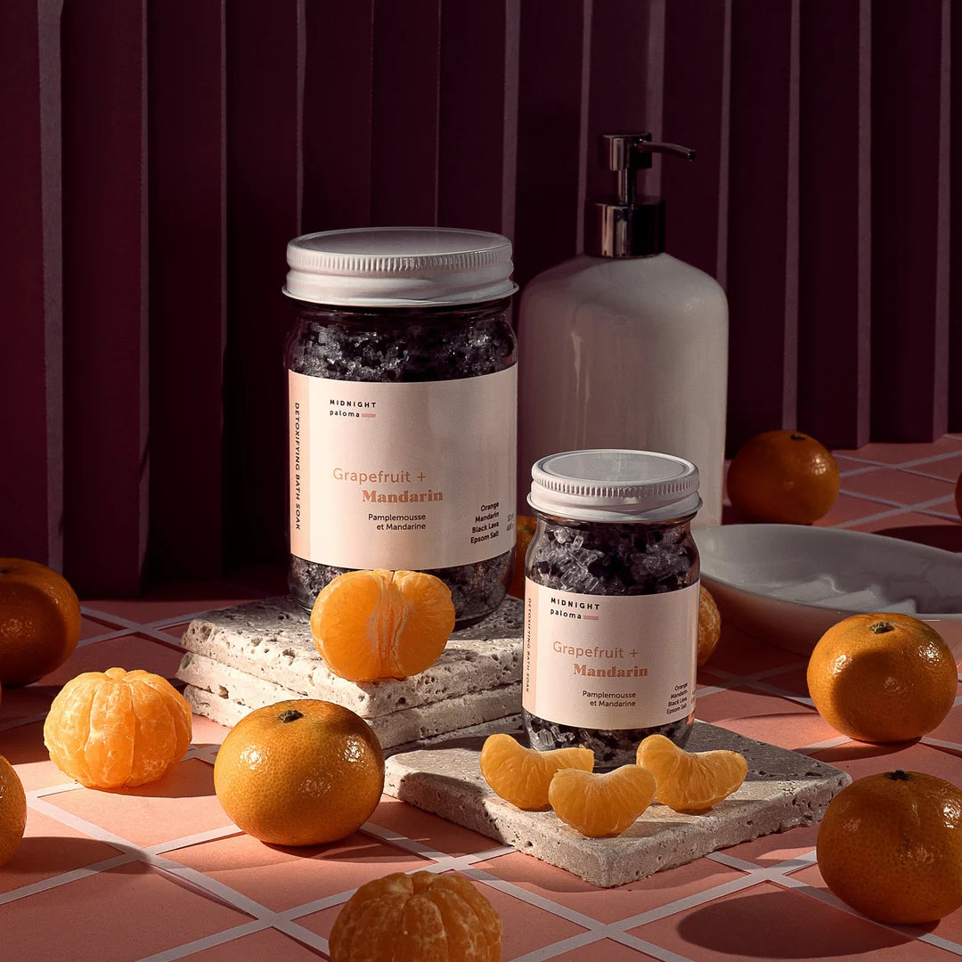 Midnight Paloma Detoxifying Bath Soak- Grapefruit and Mandarin