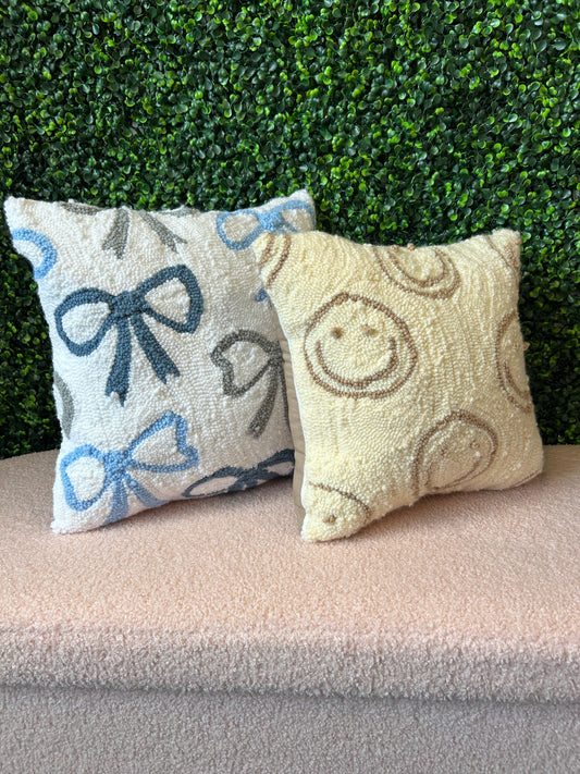 Handmade Smilely Pillow