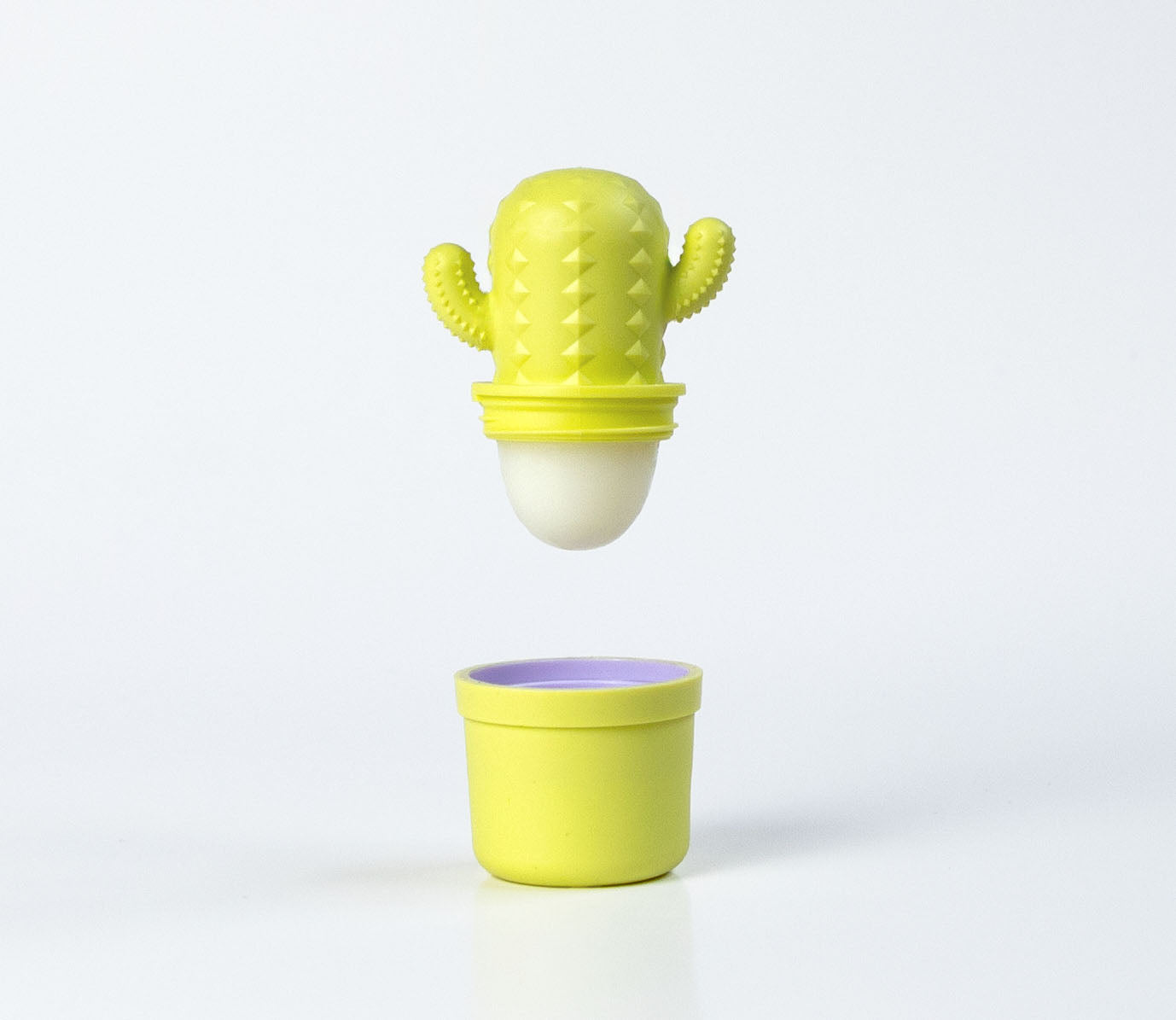 2 Pack Cactus Lip Balm Peggable 100 % Natural Citrus / Melon