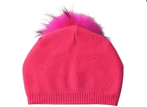 Evelyn Fur Pom Pom Beanie