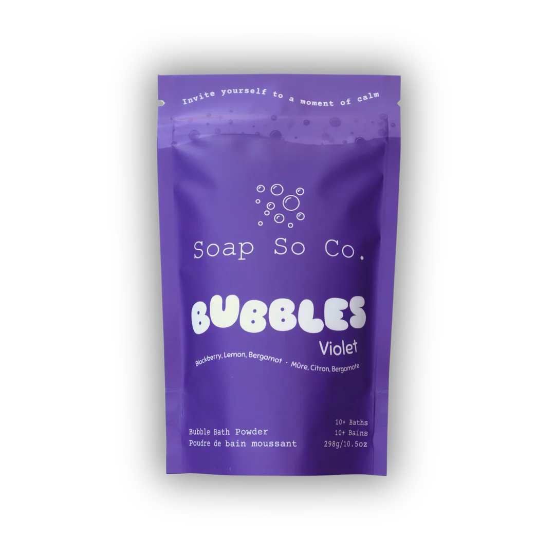 Soap So Co. Violet Bubble Powder