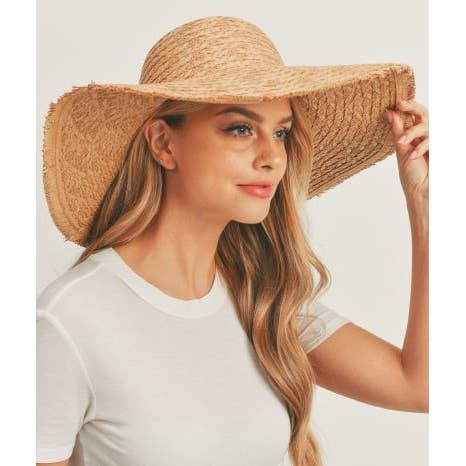 Floppy Straw Sun Hat