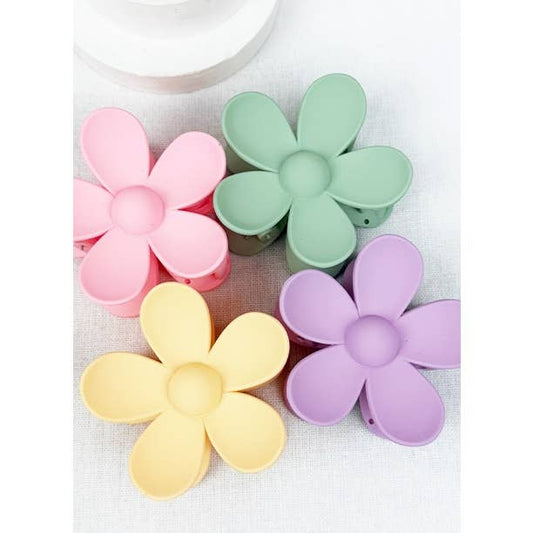 Pastel Daisy Clips