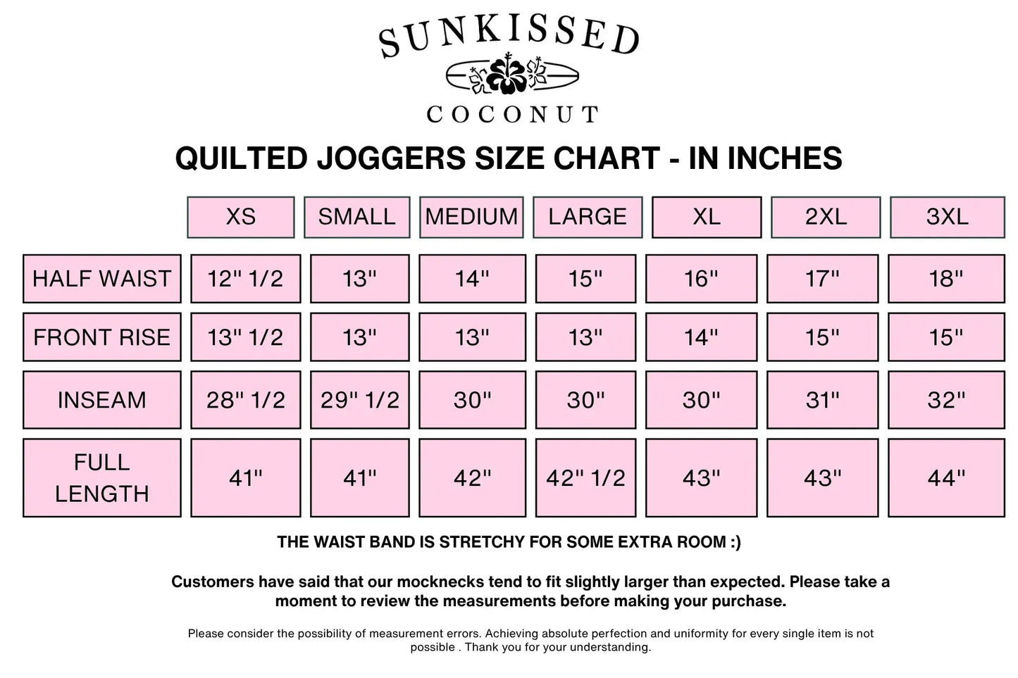 Quilted Pastel Joggers