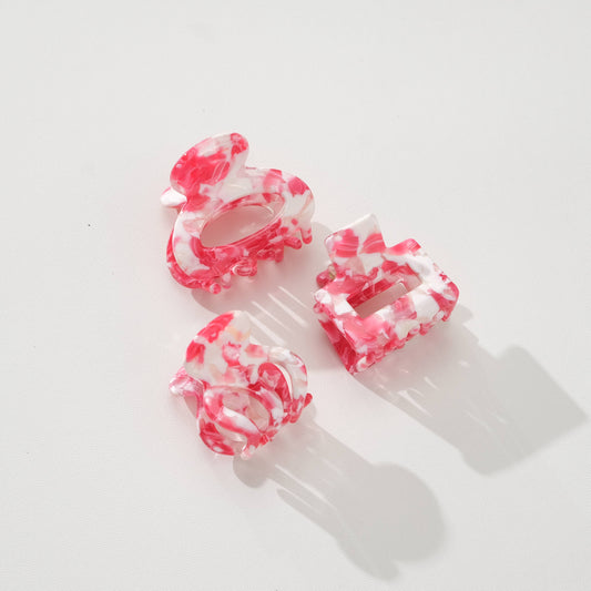 Crushed Peppermint | Mini Claw Clips