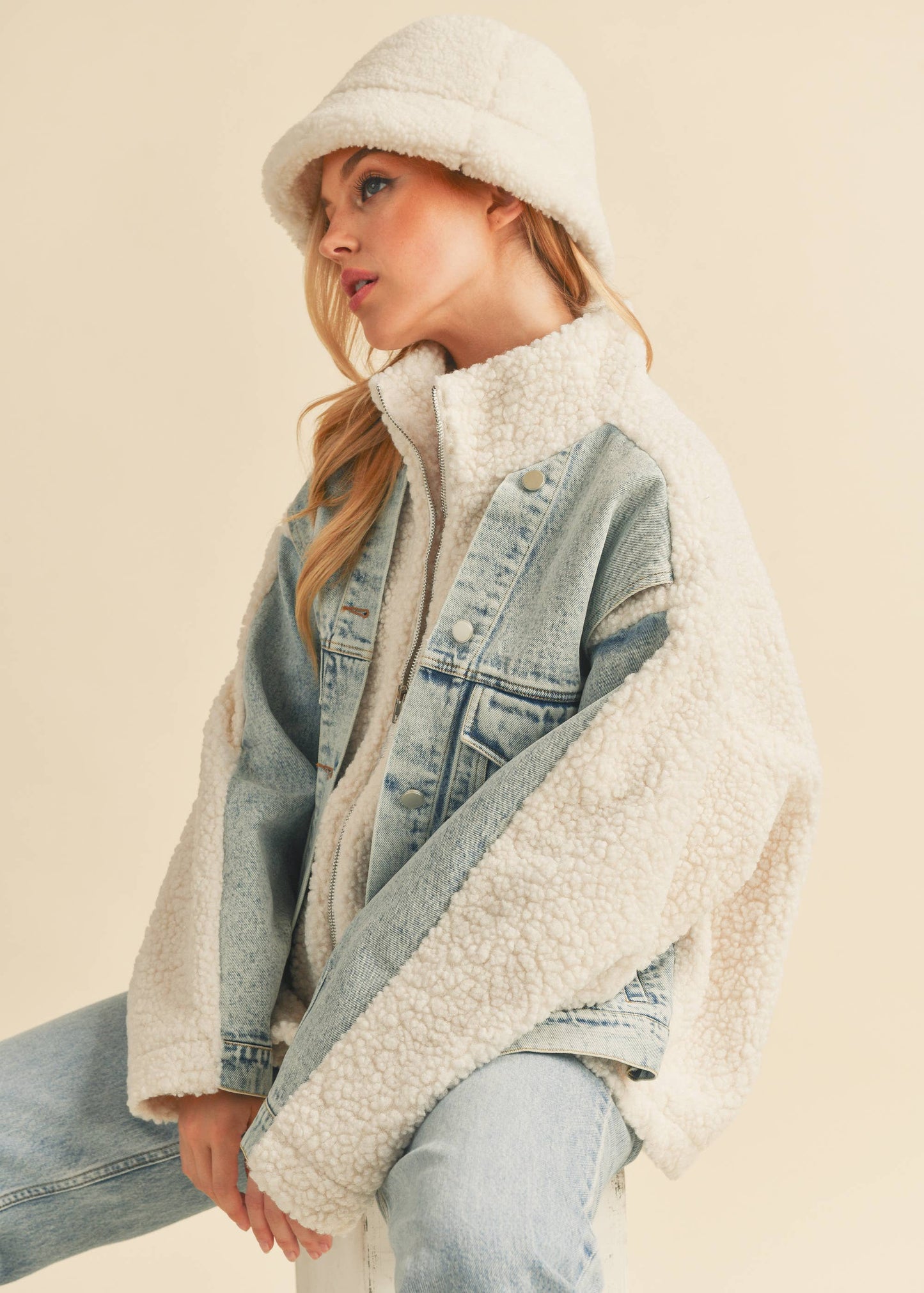 Dorian Sherpa Denim Jacket