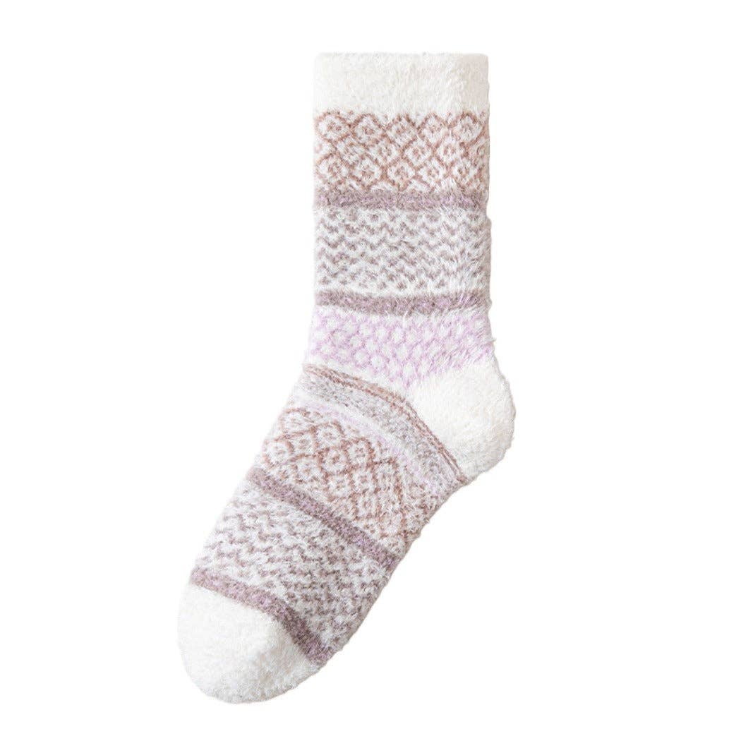 Cozy Cottage Mid-Calf Socks