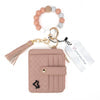NEW: Calgary Vegan Leather Bracelet Card Case - Pink