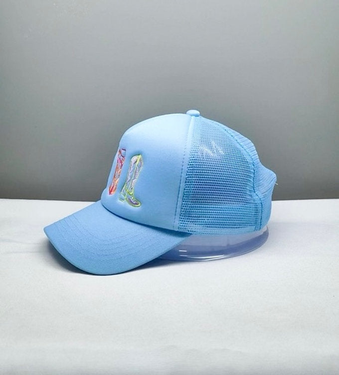 Rainbow Boots Trucker Hat