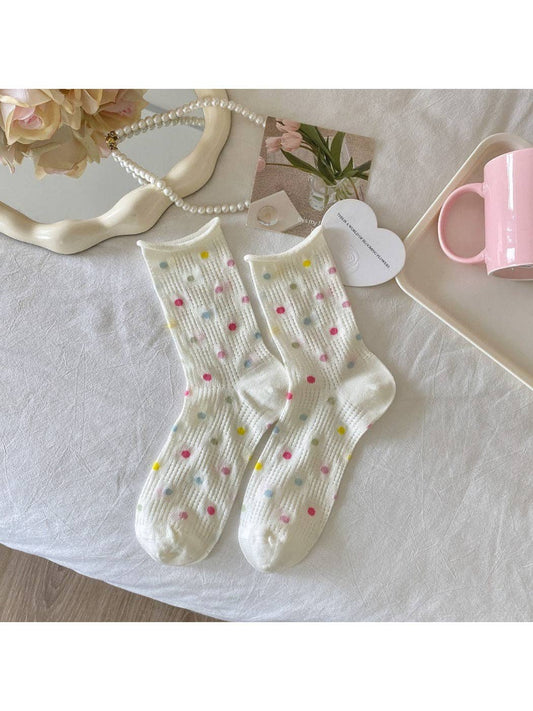 Pastel Mix Crew Socks