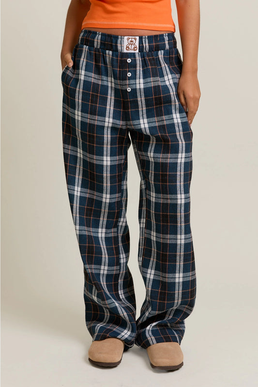 Teddy Plaid Boxer Pant
